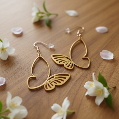 Butterfly Dangle Earrings